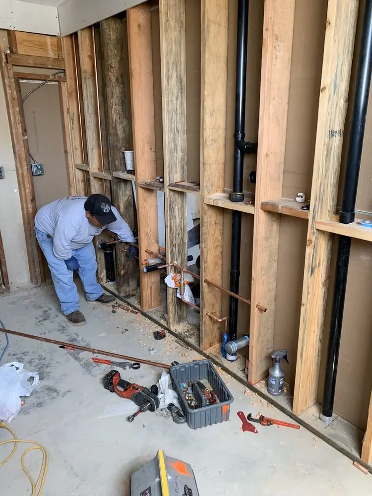Commercial rough-in plumbing for Gas Line Repair in Lexington Woods
